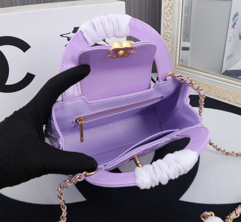 Ch**el top handle bags